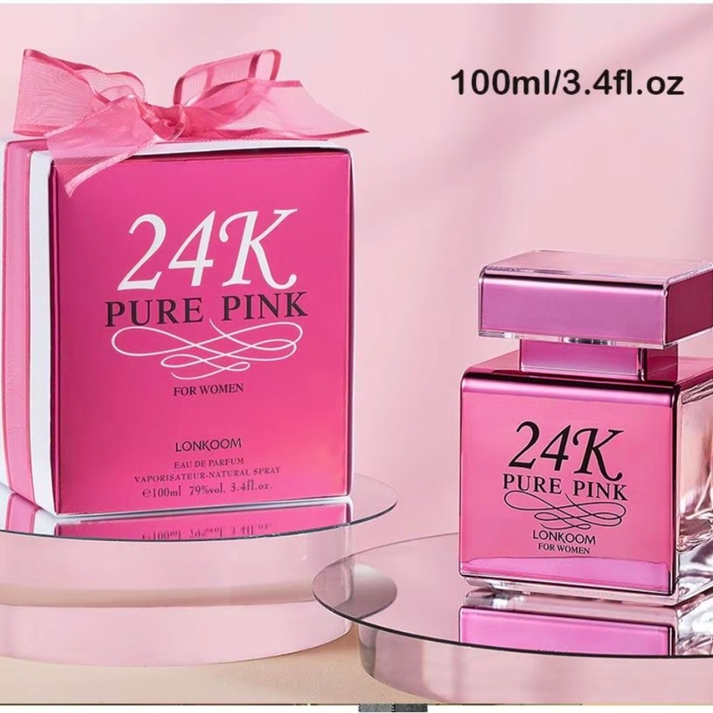 24K Pure Pink Perfume for Women